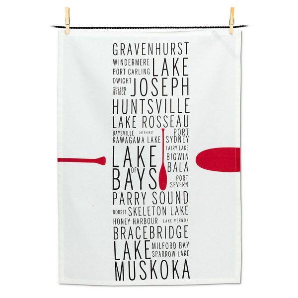 Cottage Country Teatowel