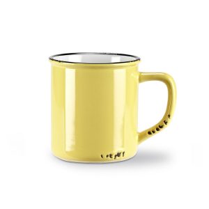 Yellow Stoneware Mug
