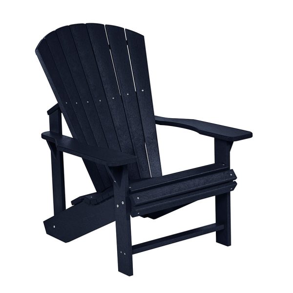 Black Classic Adirondack Chair