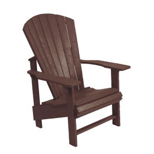 Chocolate Upright Adirondack Chair